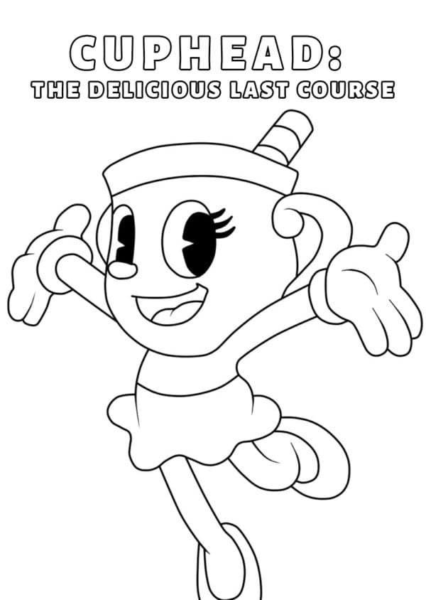 Desenho gratuito Cuphead #185114 da colecao Videogames para imprimir