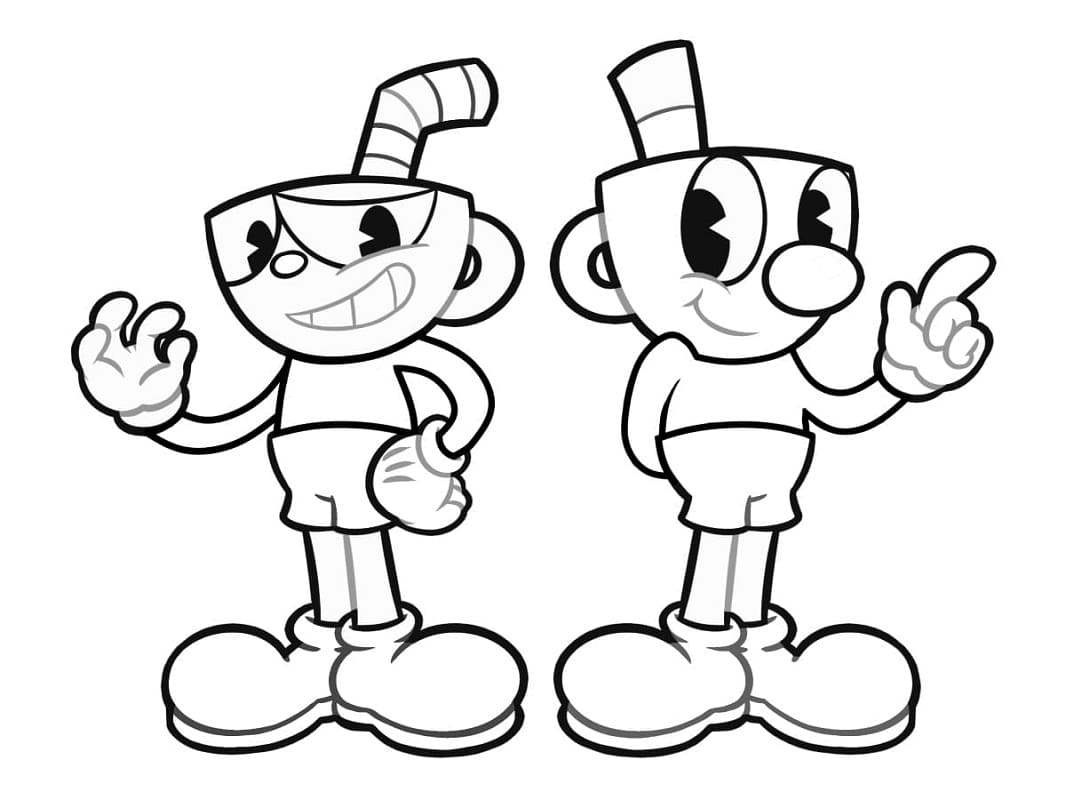 Desenho gratuito Cuphead #185116 da colecao Videogames para imprimir