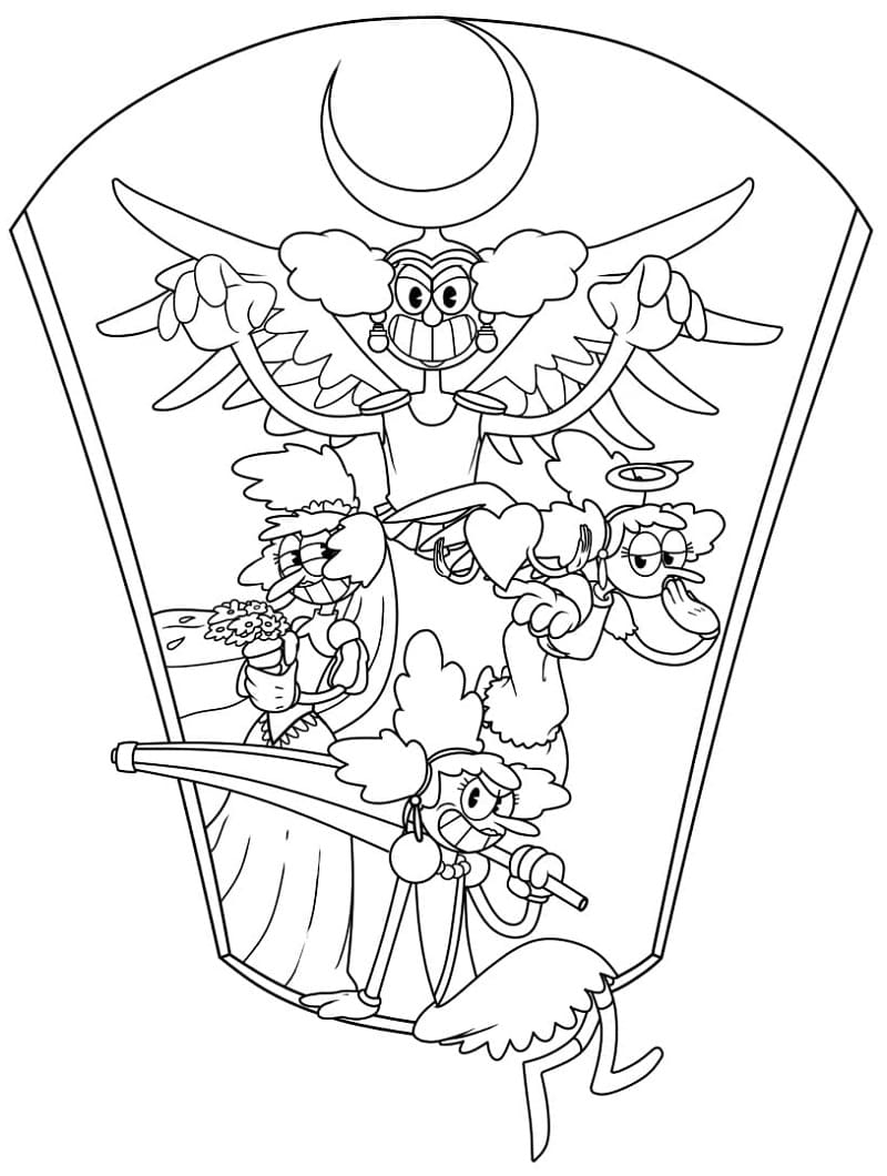 Desenho gratuito Cuphead #185117 da colecao Videogames para imprimir