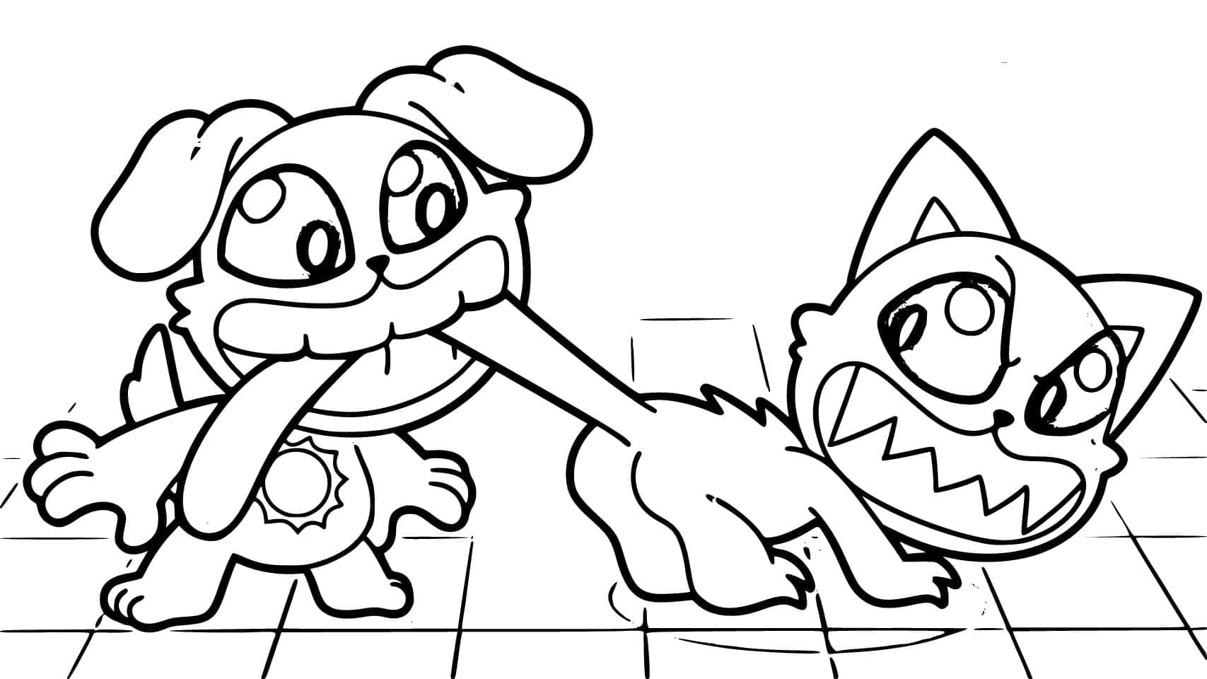 Desenho gratuito DogDay #215352 da colecao Videogames para imprimir