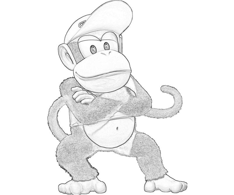 Página para colorir: Donkey Kong (Videogames) #112206 - Páginas para Colorir Imprimíveis Gratuitamente