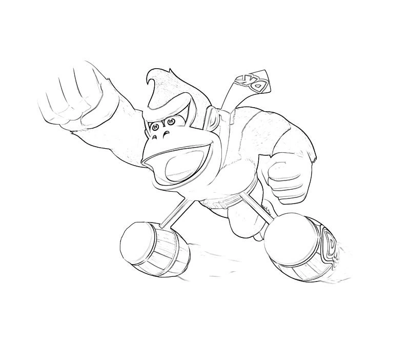Desenho gratuito Donkey Kong #112208 da colecao Videogames para imprimir Desenho gratuito Donkey Kong #112208 da colecao Videogames para imprimir