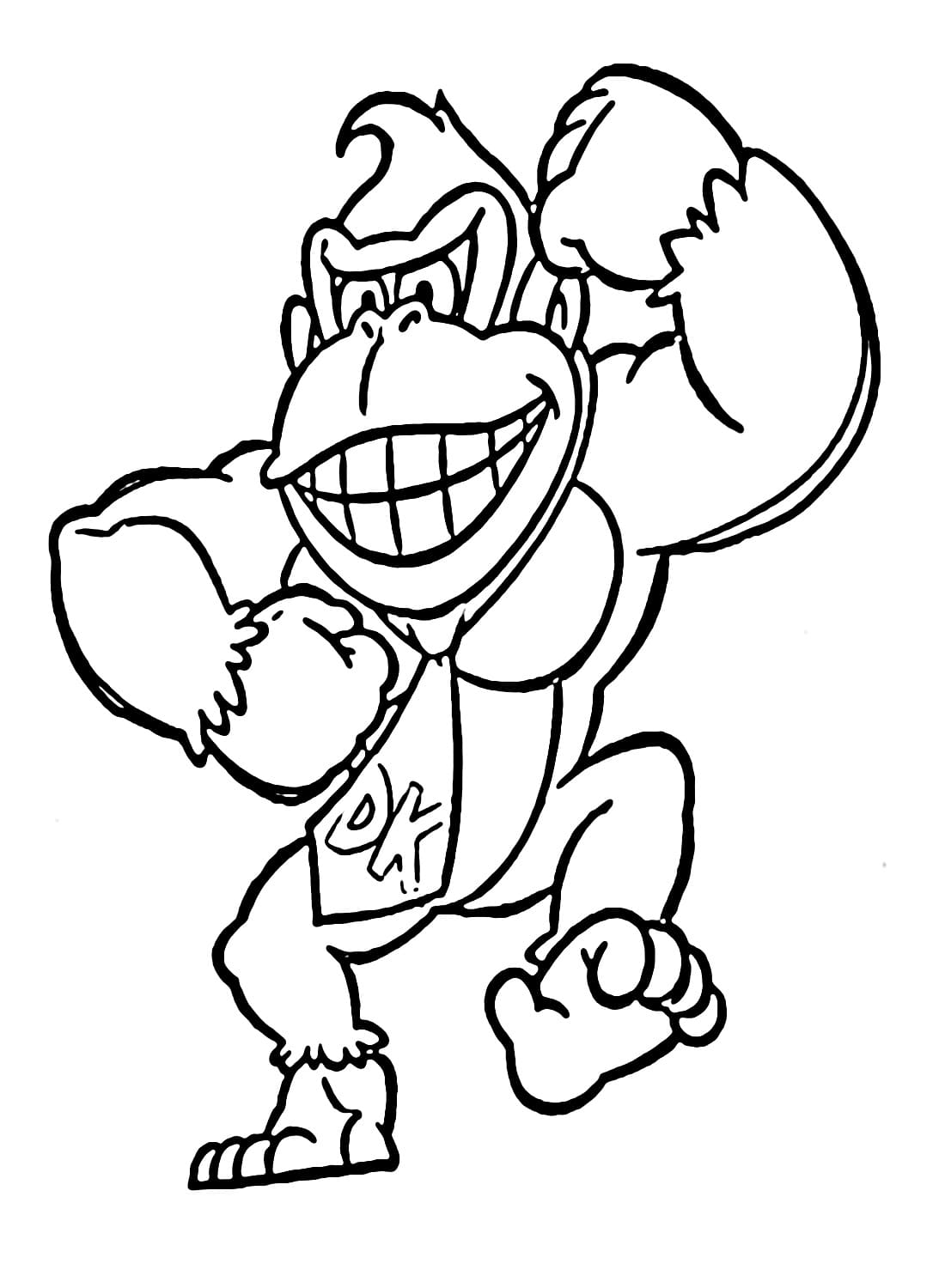 Desenho gratuito Donkey Kong #186362 da colecao Videogames para imprimir