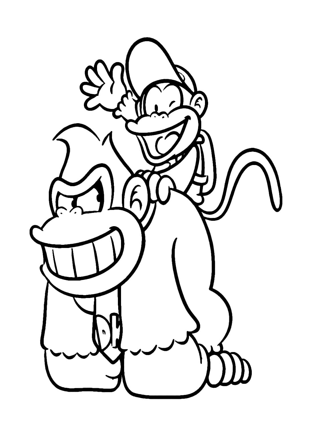 Desenho gratuito Donkey Kong #186368 da colecao Videogames para imprimir