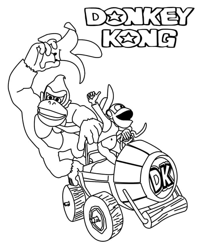Desenho gratuito Donkey Kong #186371 da colecao Videogames para imprimir