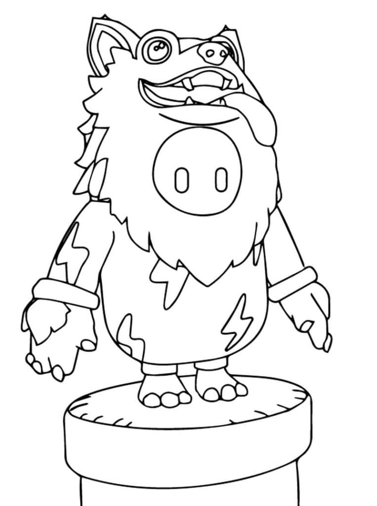 Desenho gratuito Fall Guys #186838 da colecao Videogames para imprimir