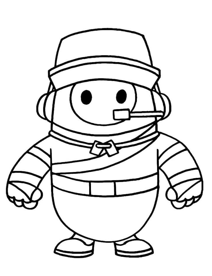 Desenho gratuito Fall Guys #186859 da colecao Videogames para imprimir