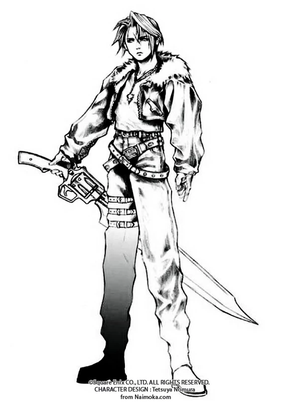 Desenho gratuito Final Fantasy #116574 da colecao Videogames para imprimir