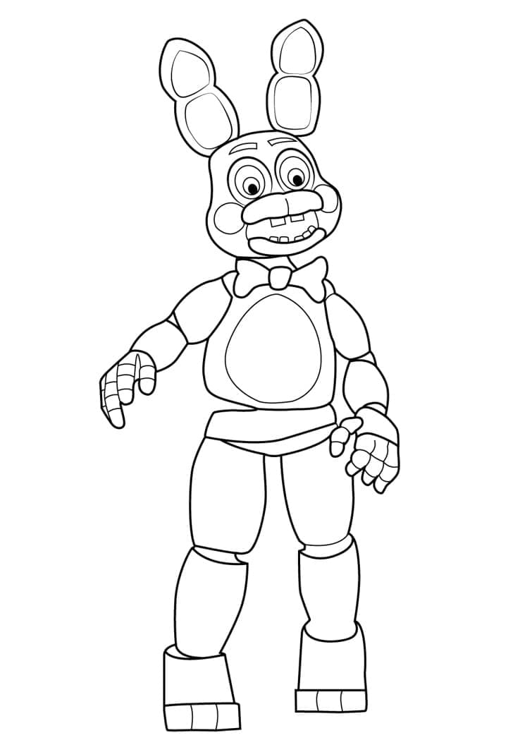 Desenho gratuito Five Nights at Freddy’s (FNAF) #199595 da colecao Videogames para imprimir