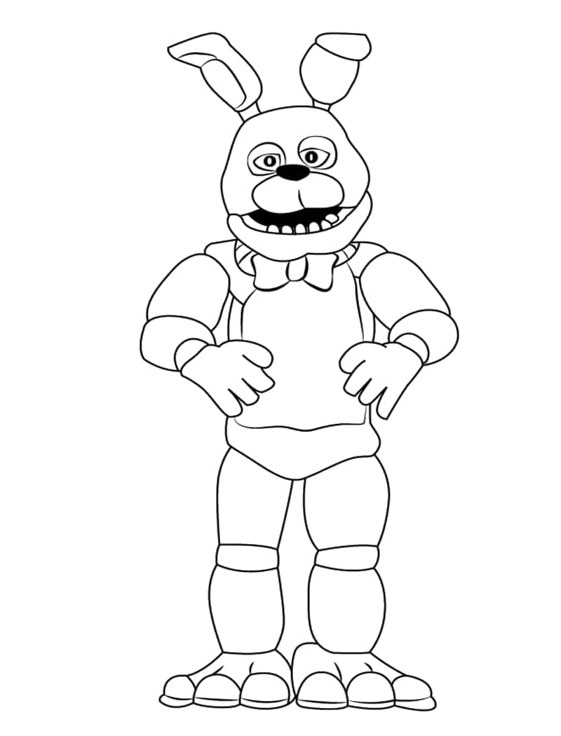 Desenho gratuito Five Nights at Freddy’s (FNAF) #199602 da colecao Videogames para imprimir