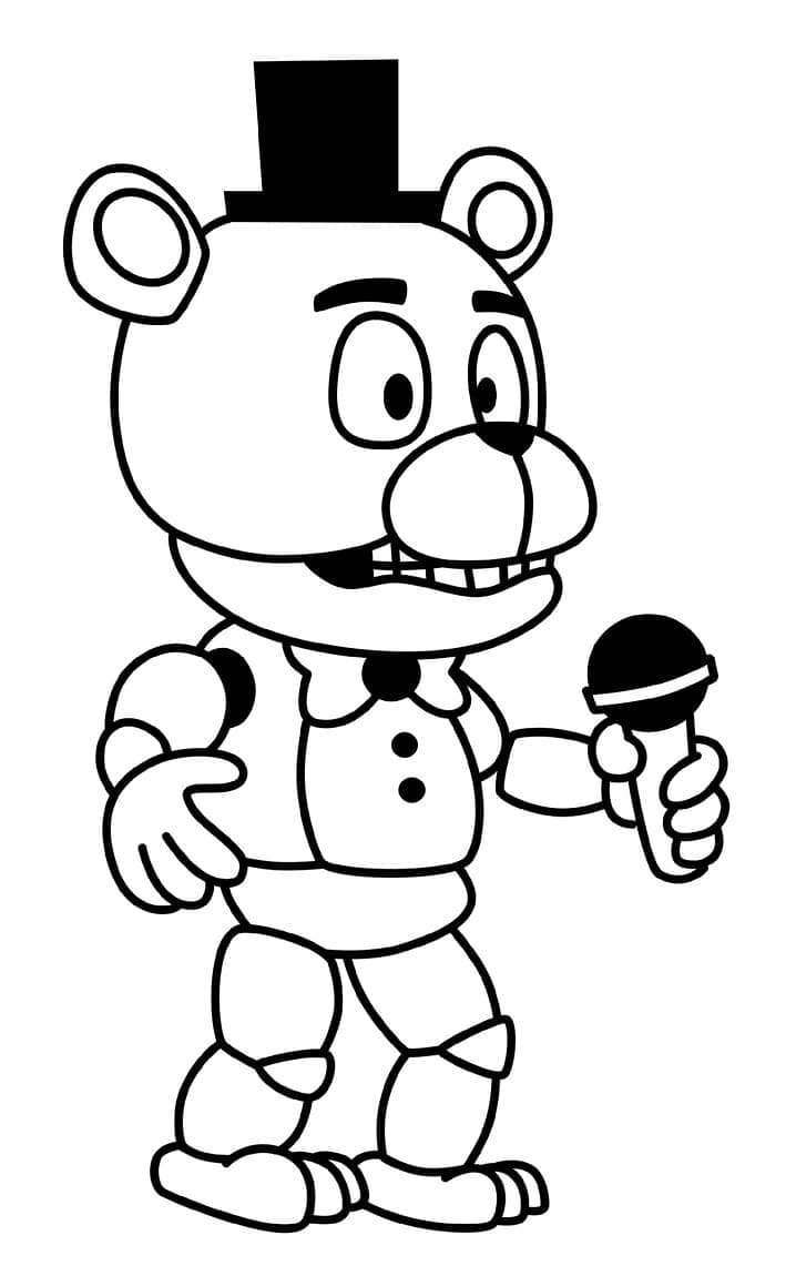Desenho gratuito Five Nights at Freddy’s (FNAF) #199623 da colecao Videogames para imprimir