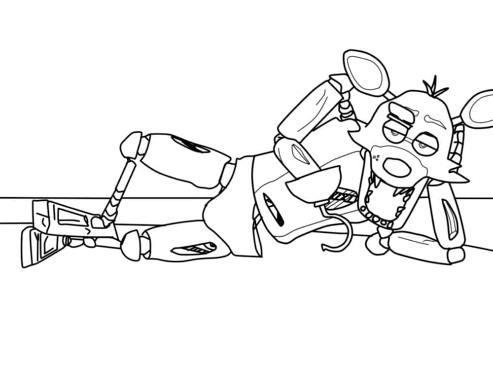 Desenho gratuito Five Nights at Freddy’s (FNAF) #199652 da colecao Videogames para imprimir