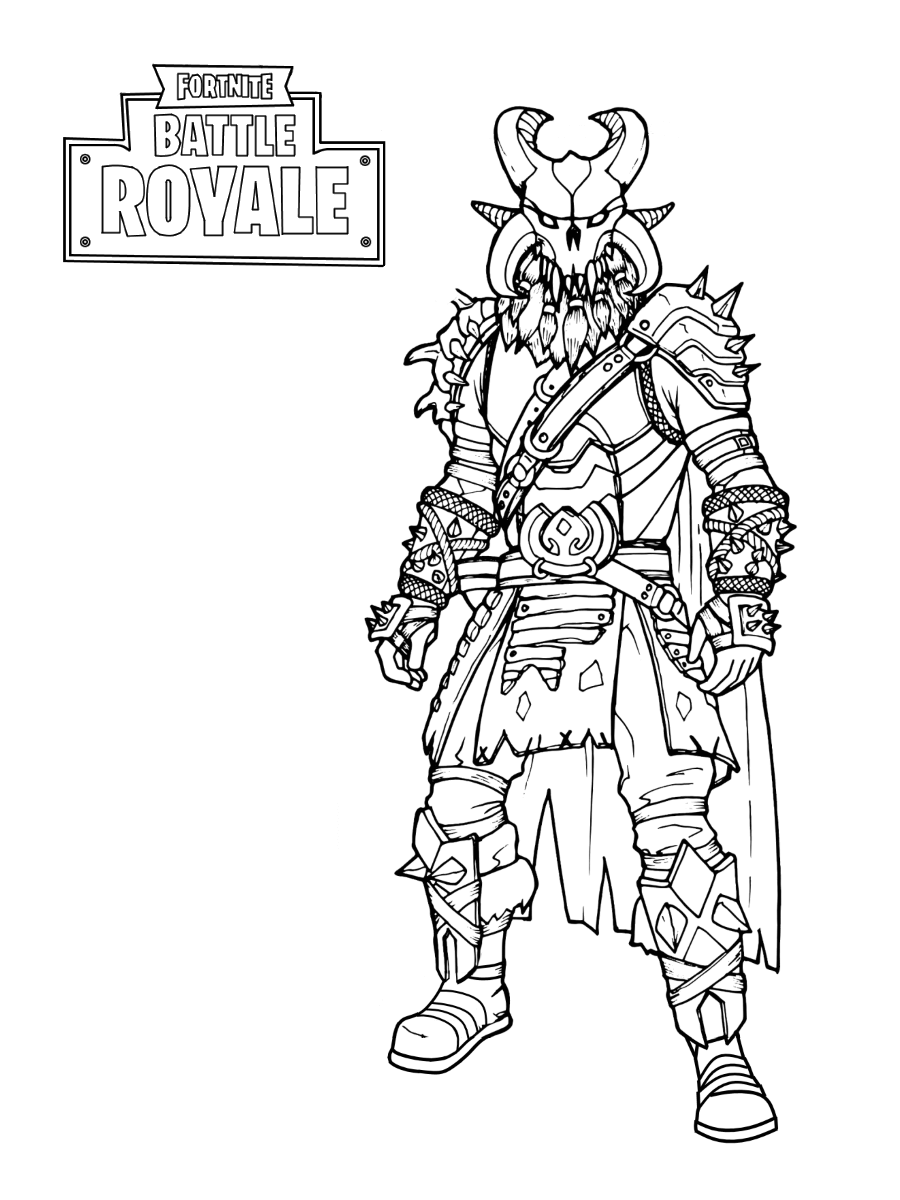 Desenho gratuito Fortnite #170152 da colecao Videogames para imprimir