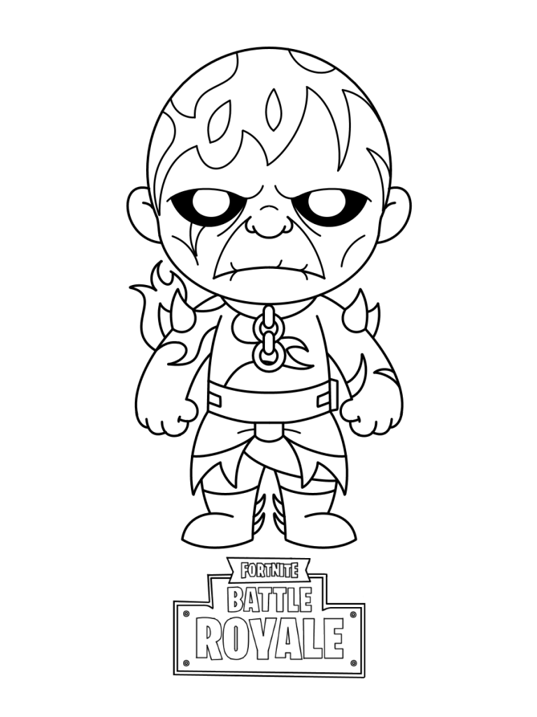 Desenho gratuito Fortnite #170158 da colecao Videogames para imprimir
