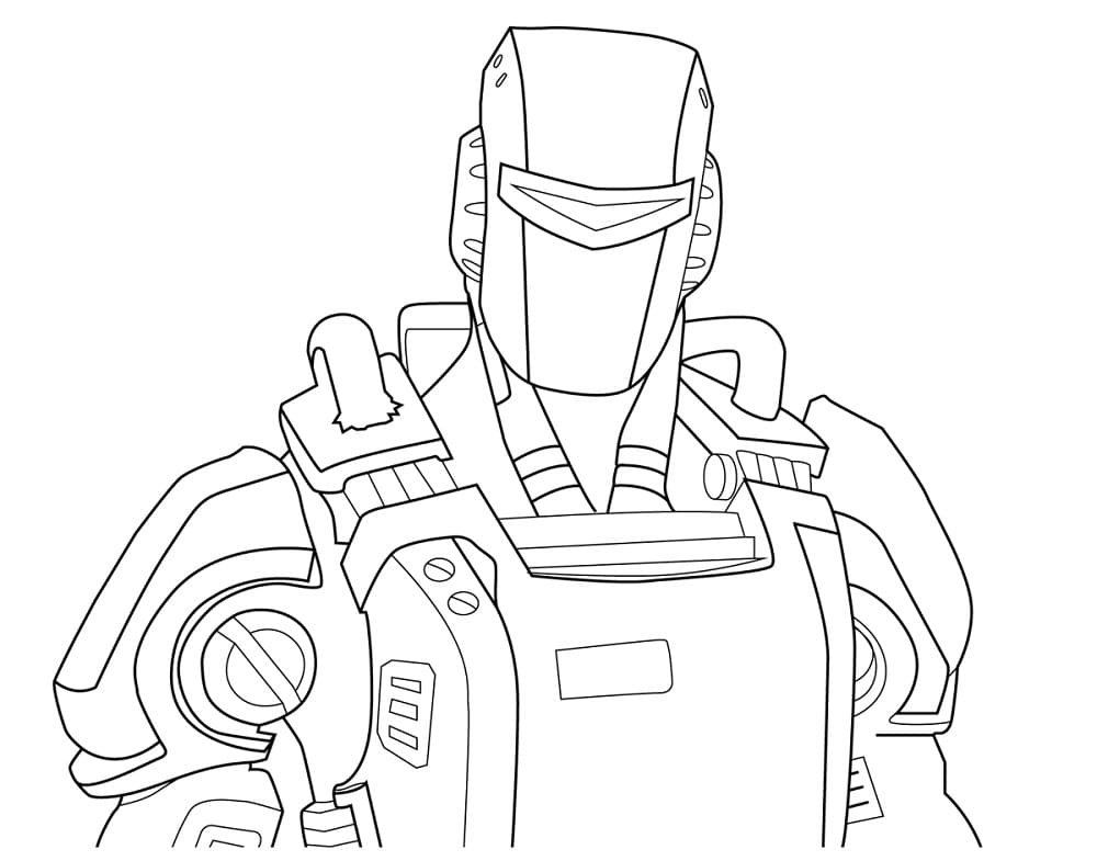 Desenho gratuito Fortnite #173598 da colecao Videogames para imprimir