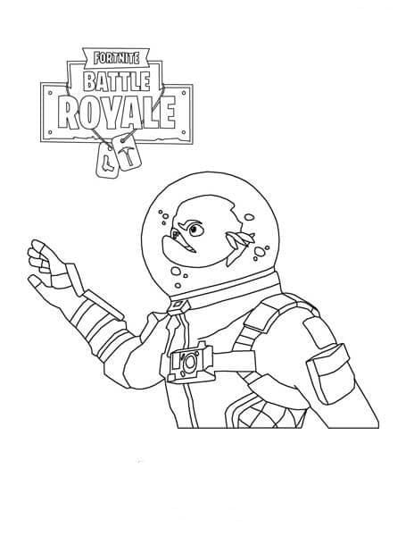 Desenho gratuito Fortnite #173620 da colecao Videogames para imprimir