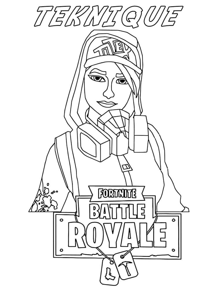Desenho gratuito Fortnite #173645 da colecao Videogames para imprimir