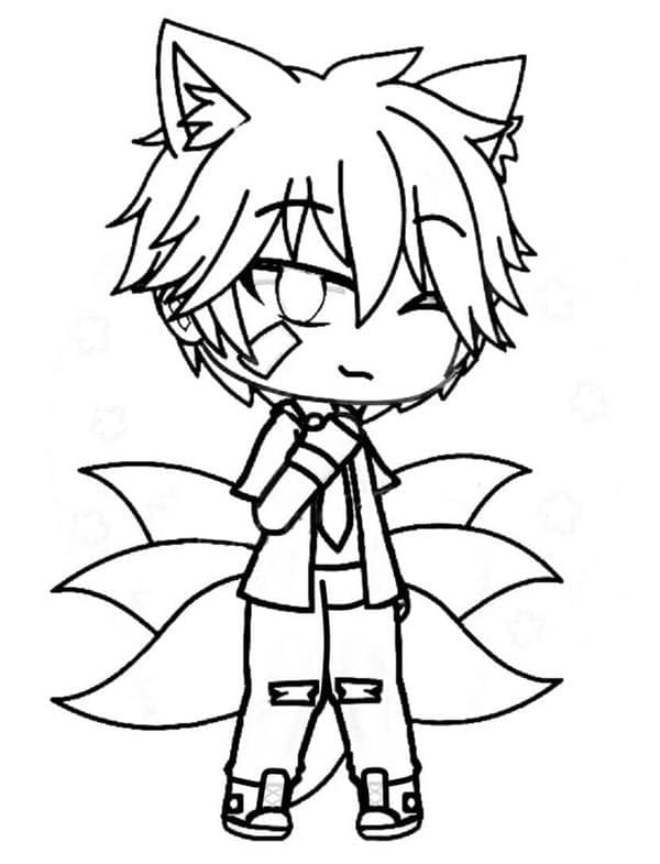 Desenho gratuito Gacha Life #174518 da colecao Videogames para imprimir