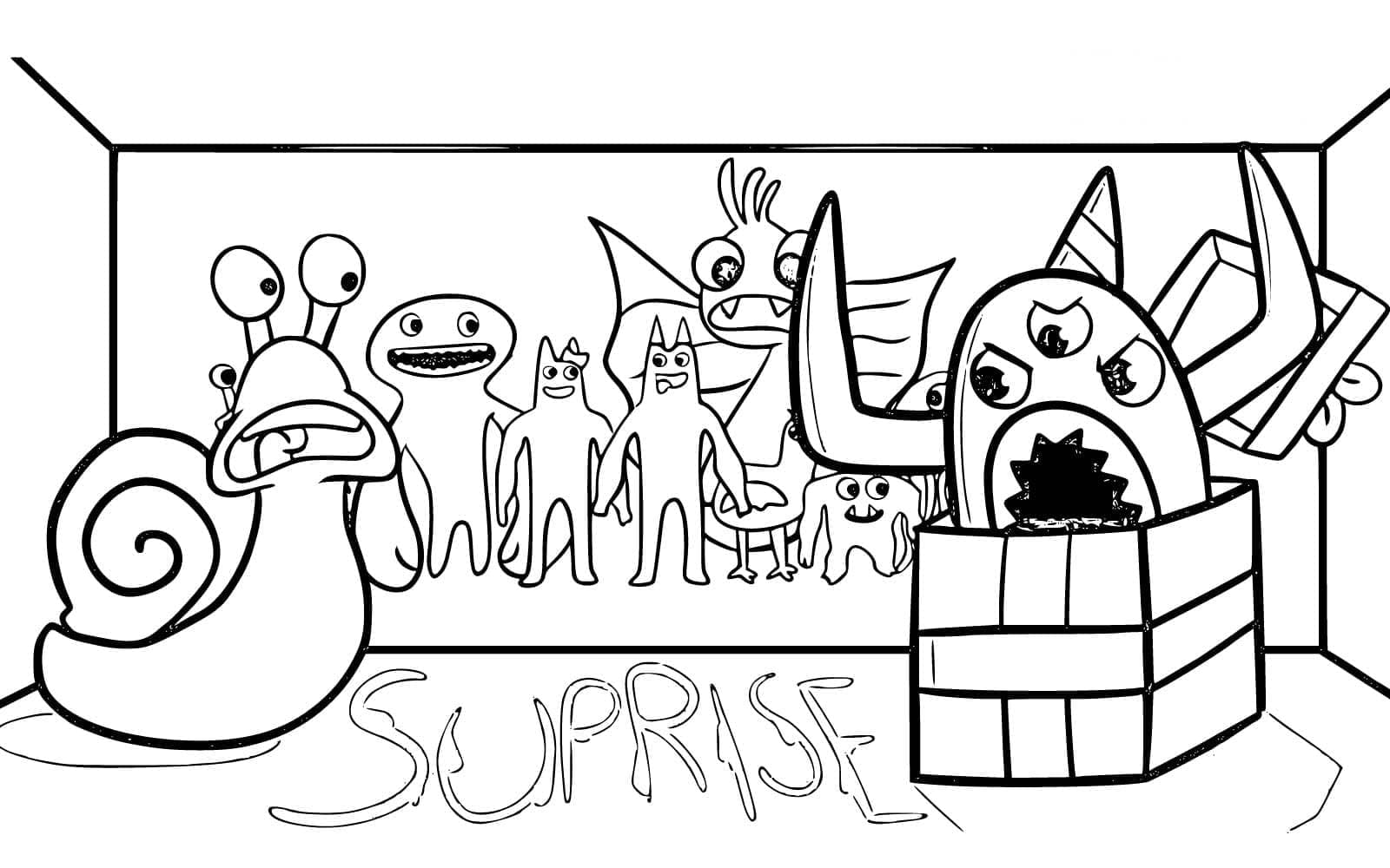 Desenho gratuito Garten of Banban #189194 da colecao Videogames para imprimir