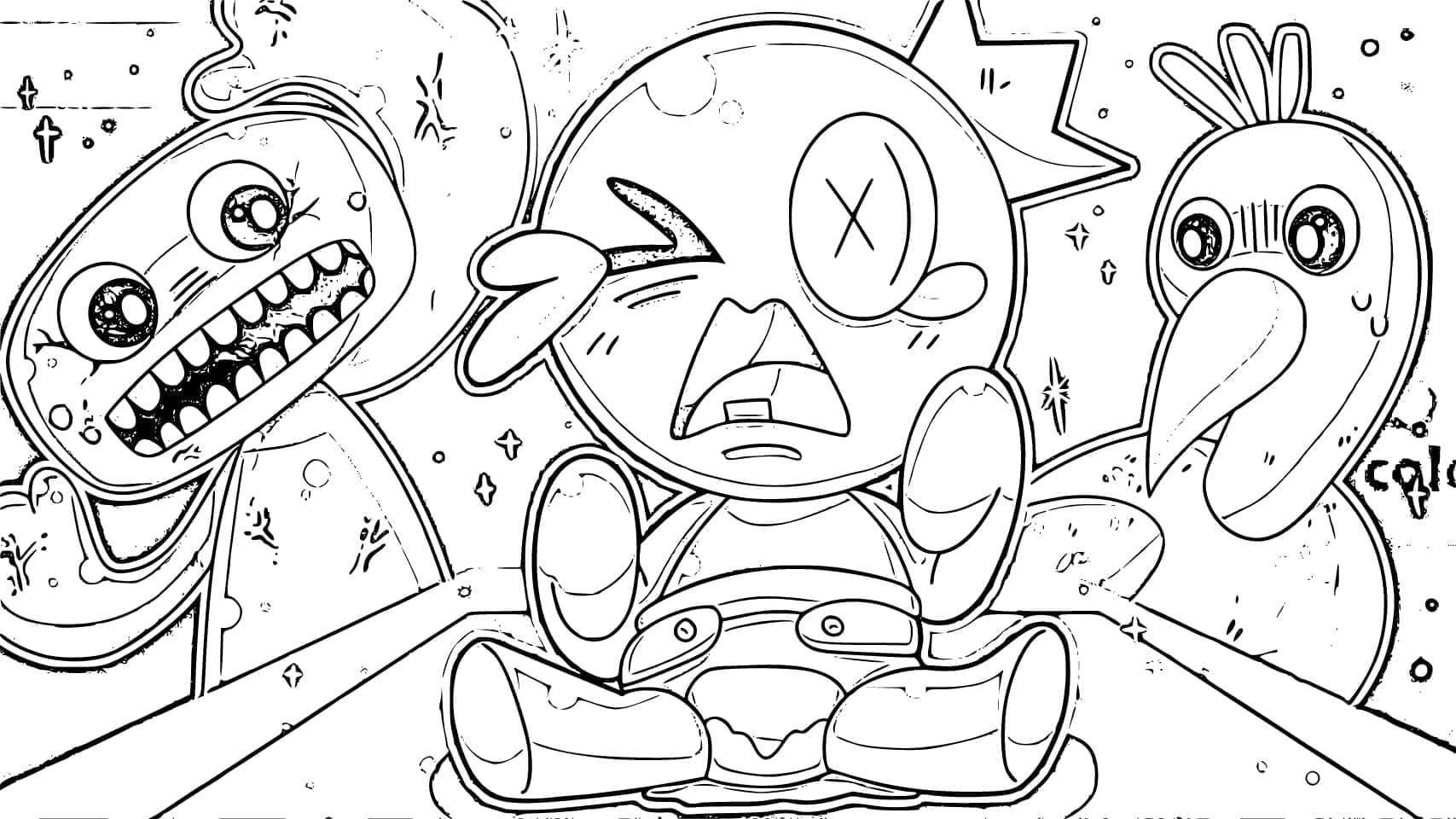 Desenho gratuito Garten of Banban #189201 da colecao Videogames para imprimir