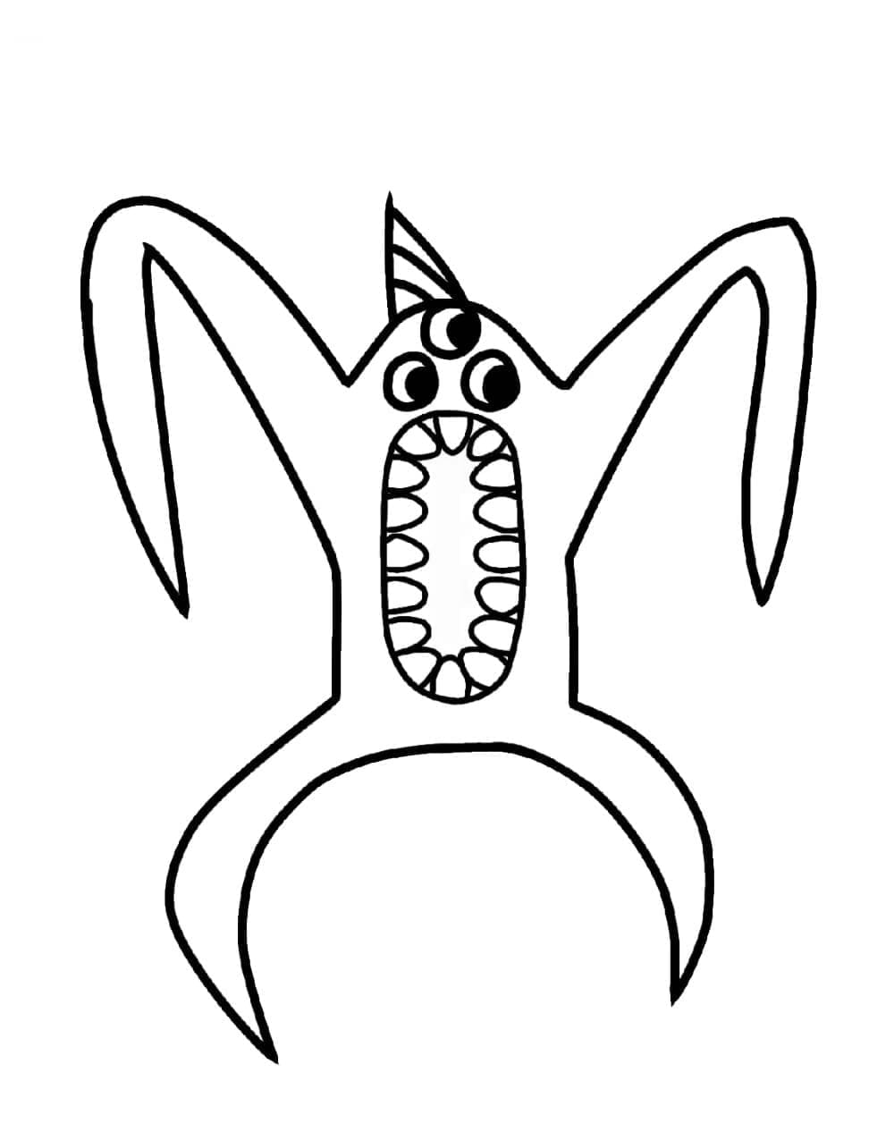 Desenho gratuito Garten of Banban #189204 da colecao Videogames para imprimir