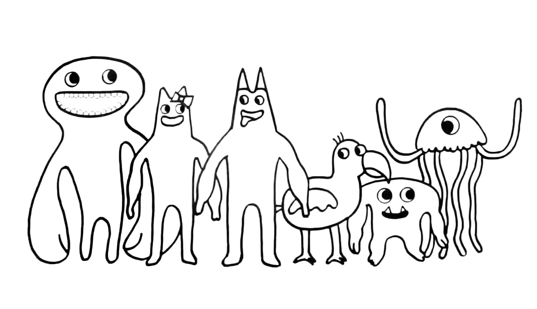Desenho gratuito Garten of Banban #189206 da colecao Videogames para imprimir