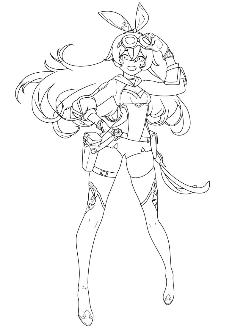 Desenho gratuito Genshin Impact #211654 da colecao Videogames para imprimir