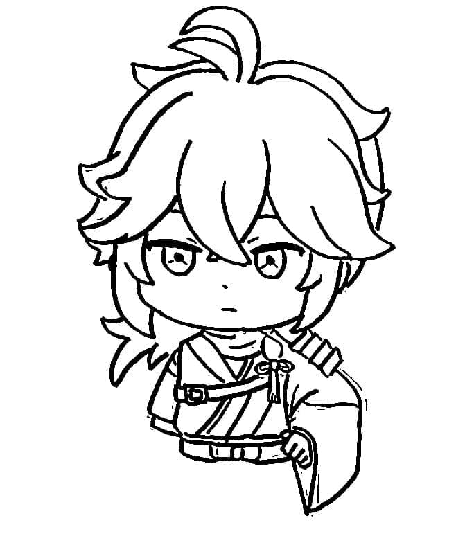 Desenho gratuito Genshin Impact #211685 da colecao Videogames para imprimir