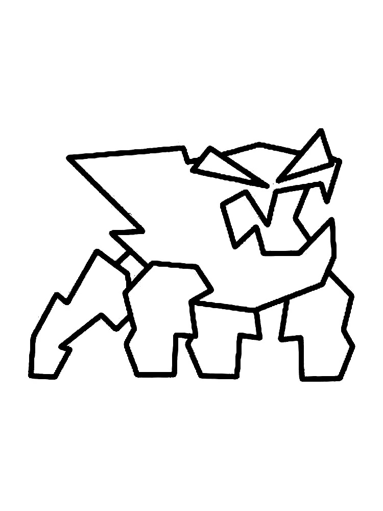 Desenho gratuito Geometry Dash #221077 da colecao Videogames para imprimir