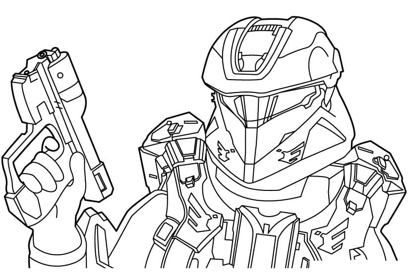 Desenho gratuito Halo #200138 da colecao Videogames para imprimir