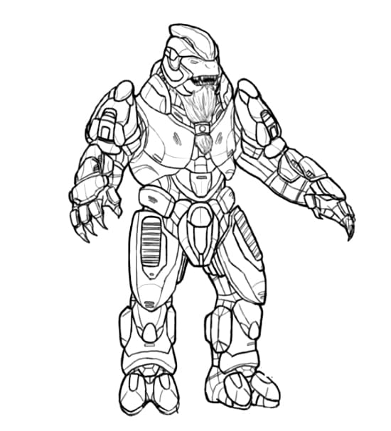 Desenho gratuito Halo #200139 da colecao Videogames para imprimir