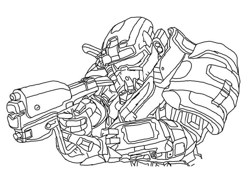Desenho gratuito Halo #200146 da colecao Videogames para imprimir