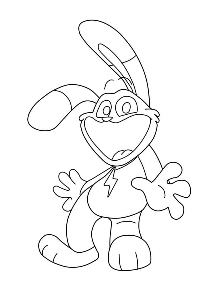 Atividade criativa: desenho de Hoppy Hopscotch #215711 para colorir da coleção Videogames Atividade criativa: desenho de Hoppy Hopscotch #215711 para colorir da coleção Videogames