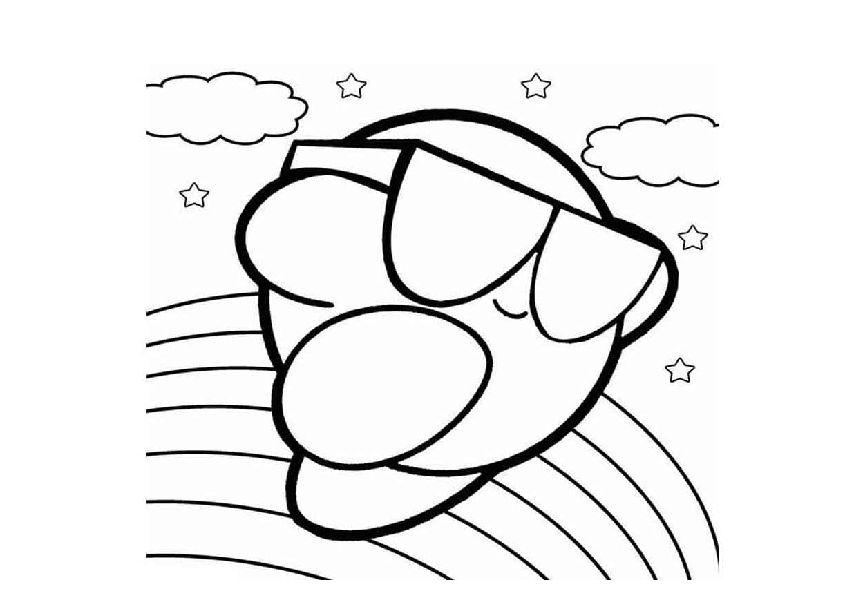 Desenho gratuito Kirby #172630 da colecao Videogames para imprimir