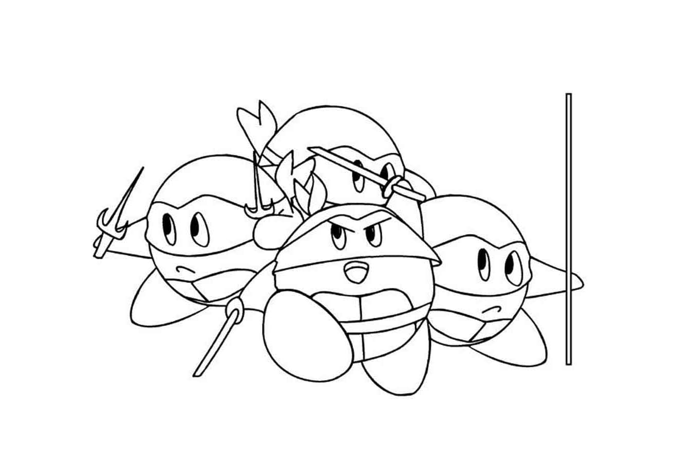 Desenho gratuito Kirby #172643 da colecao Videogames para imprimir