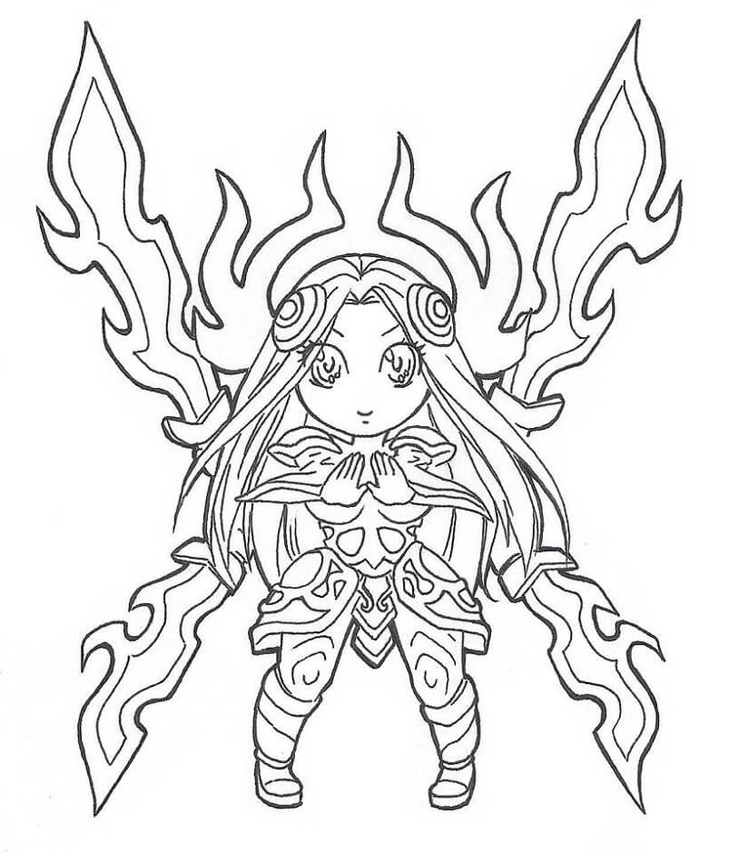 Desenho gratuito League of Legends #173664 da colecao Videogames para imprimir