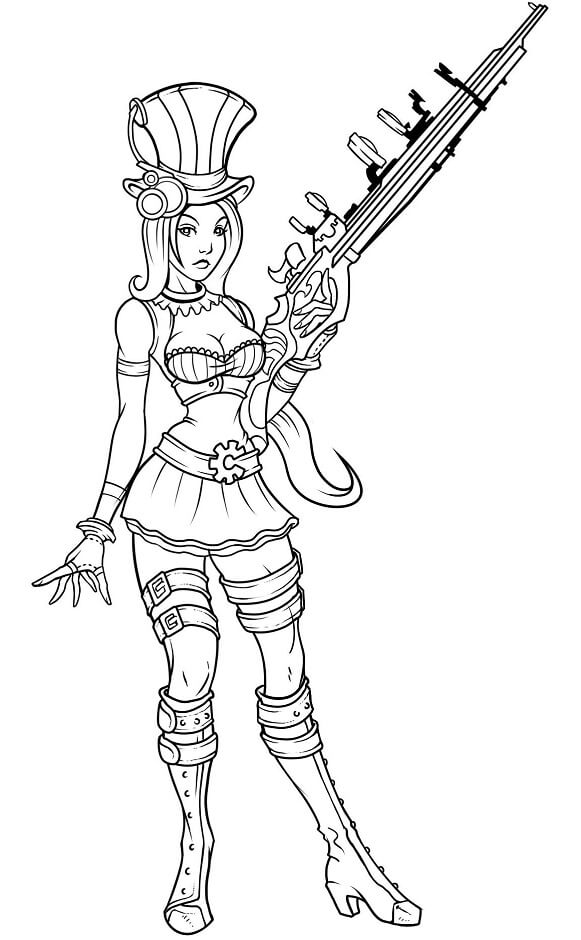 Desenho gratuito League of Legends #173675 da colecao Videogames para imprimir