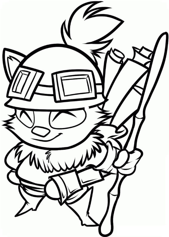 Desenho gratuito League of Legends #173704 da colecao Videogames para imprimir
