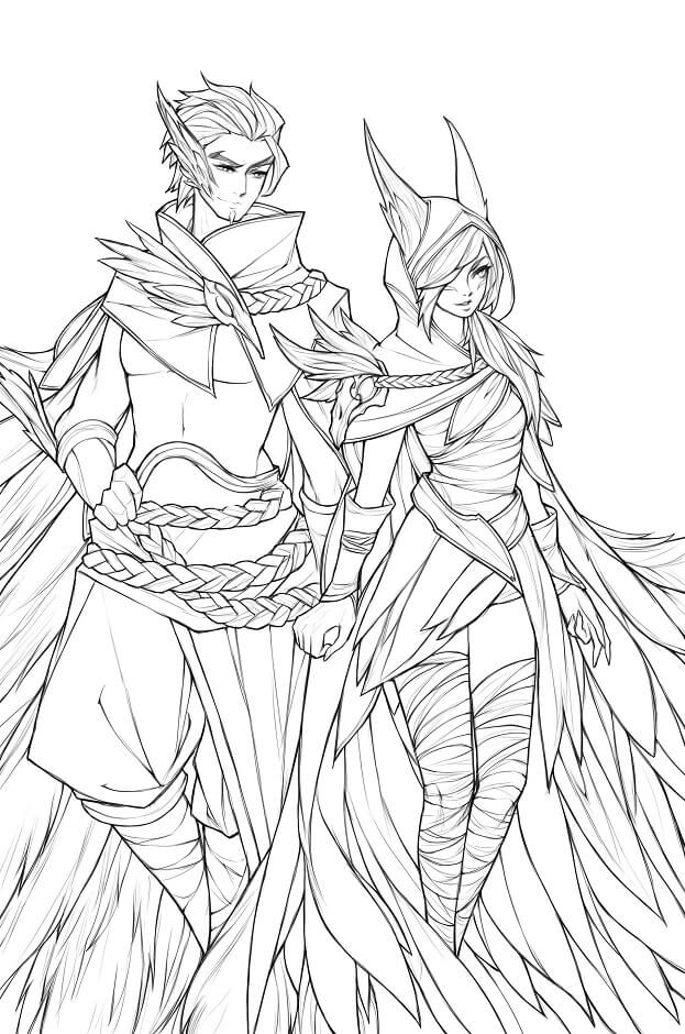 Desenho gratuito League of Legends #173711 da colecao Videogames para imprimir