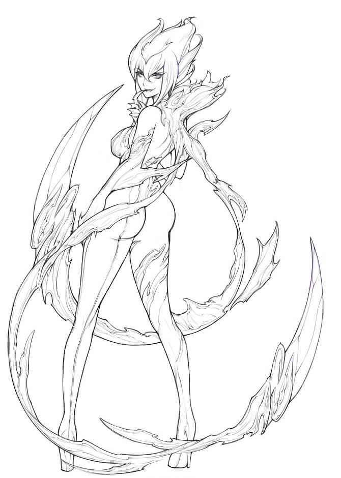 Desenho gratuito League of Legends #173727 da colecao Videogames para imprimir