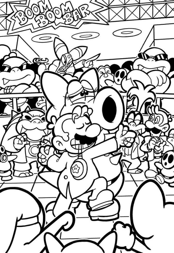 Desenho gratuito Mario #172157 da colecao Videogames para imprimir