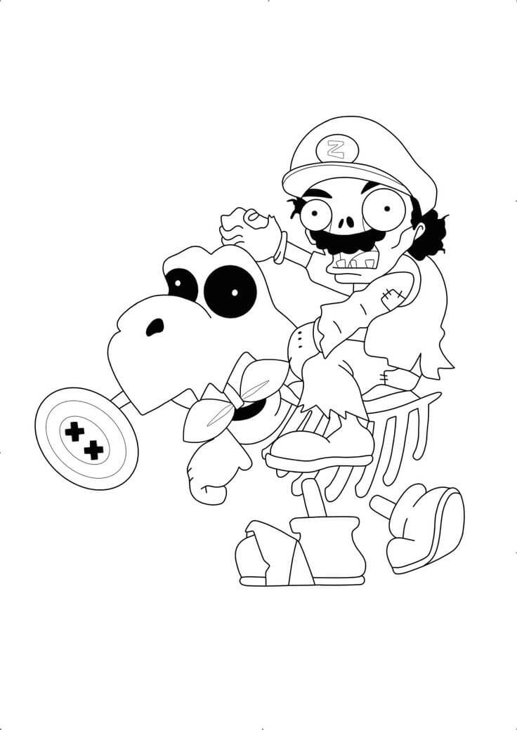 Desenho gratuito Mario #172168 da colecao Videogames para imprimir