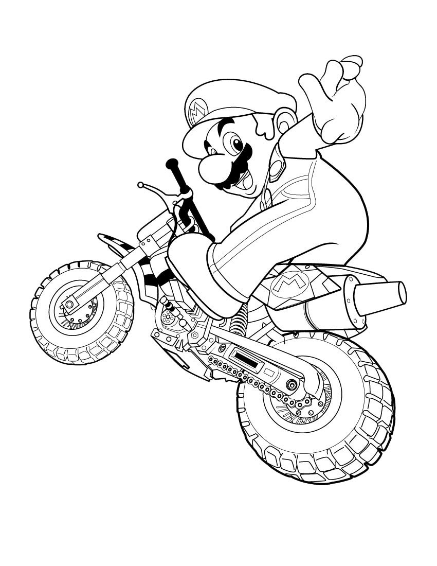 Desenho gratuito Mario Bros #112466 da colecao Videogames para imprimir