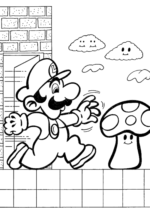 Desenho gratuito Mario Bros #112480 da colecao Videogames para imprimir
