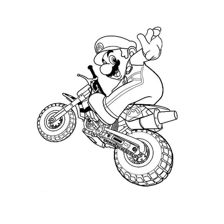 Desenho gratuito Mario Bros #112529 da colecao Videogames para imprimir