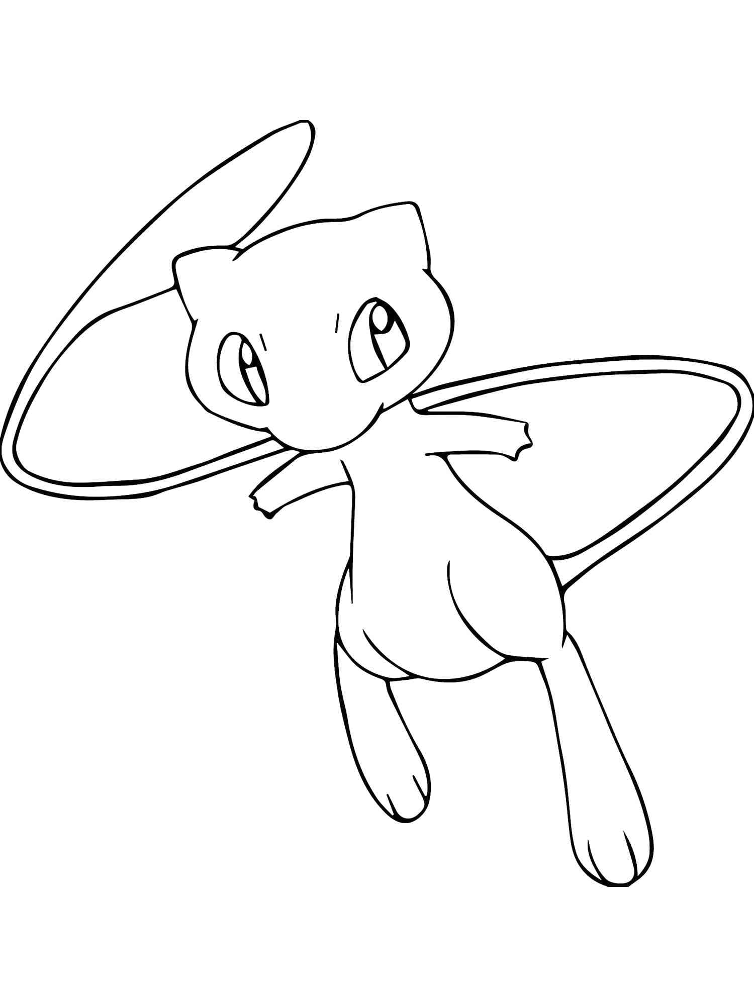 Desenho gratuito Mew #187444 da colecao Videogames para imprimir