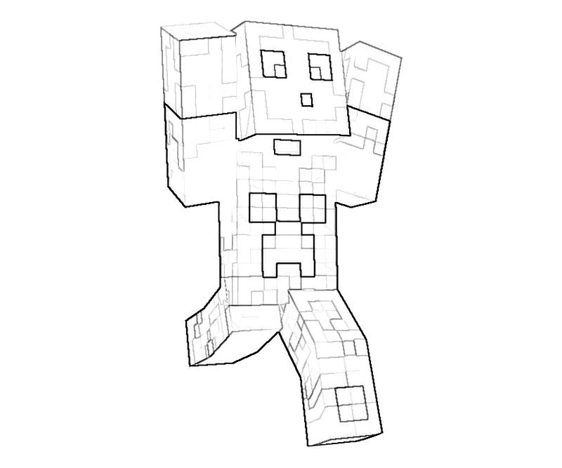 Desenho gratuito Minecraft #113779 da colecao Videogames para imprimir