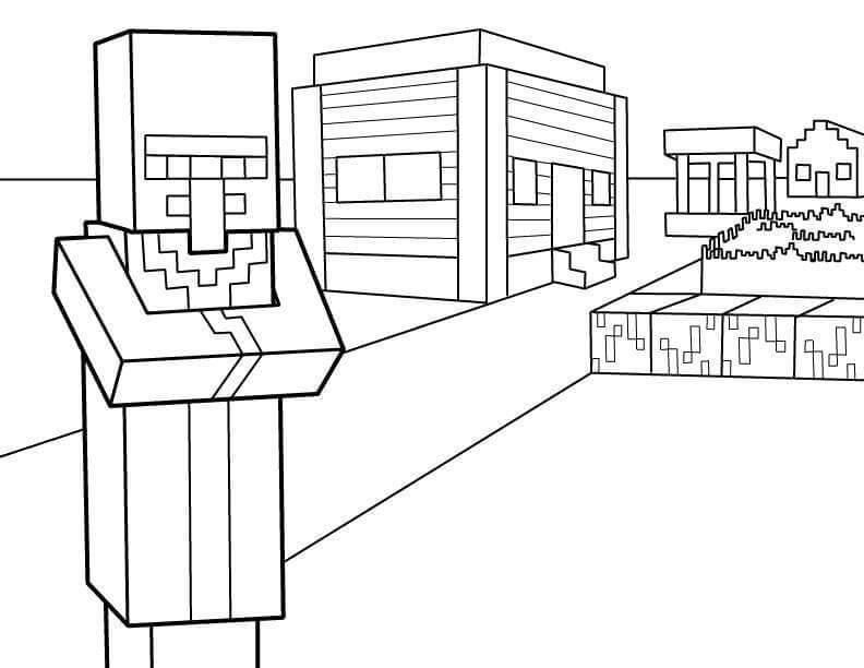 Desenho gratuito Minecraft #171117 da colecao Videogames para imprimir