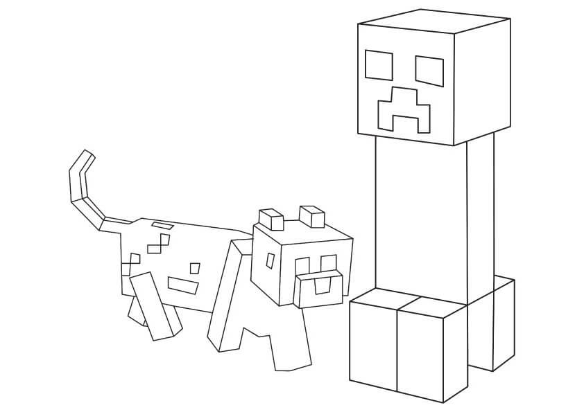Desenho gratuito Minecraft #171134 da colecao Videogames para imprimir