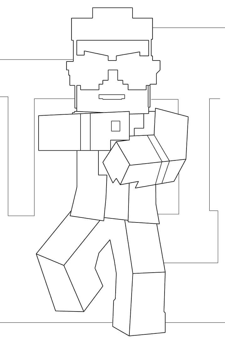Desenho gratuito Minecraft #171157 da colecao Videogames para imprimir Desenho gratuito Minecraft #171157 da colecao Videogames para imprimir